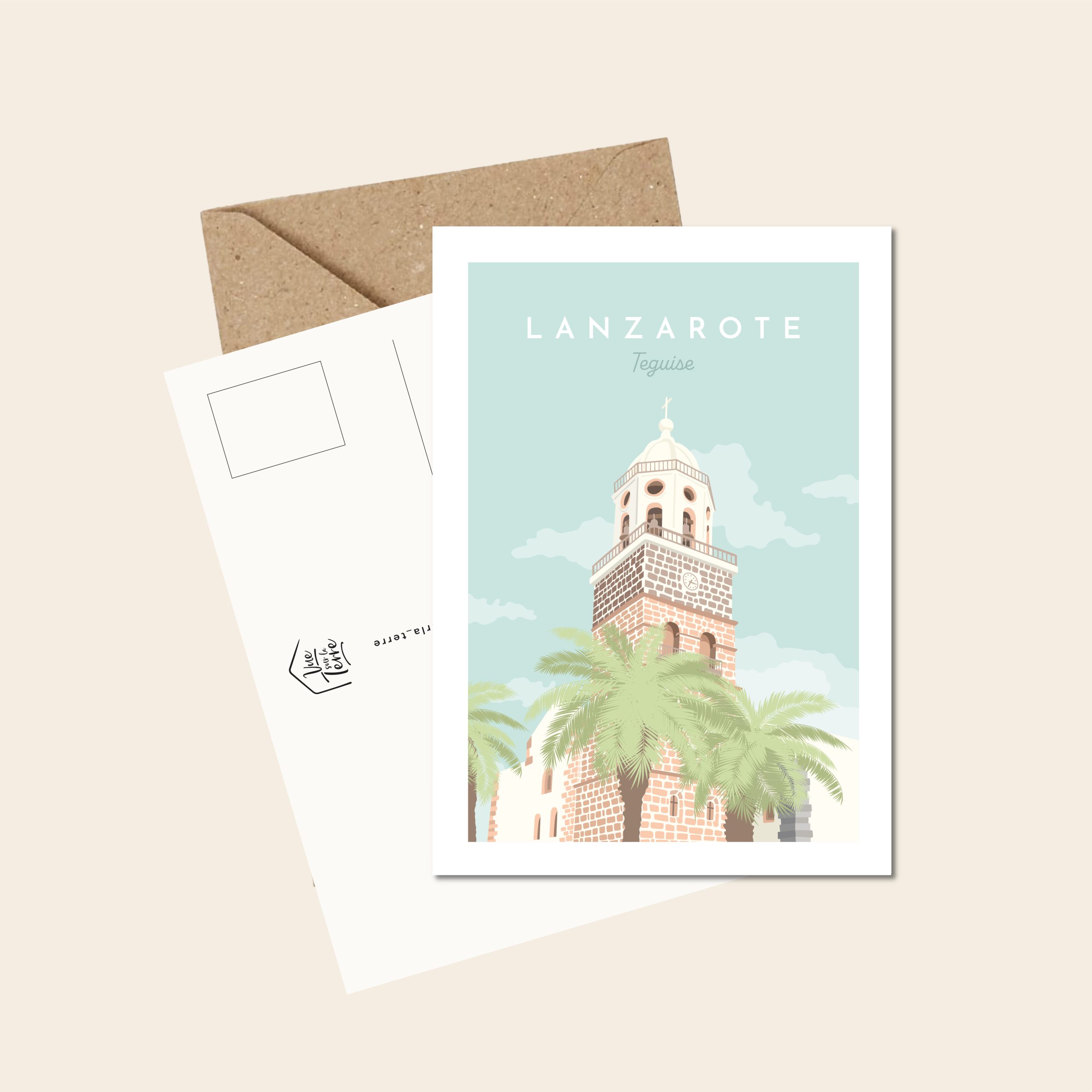 Lanzarote-Teguise-carte-postale
